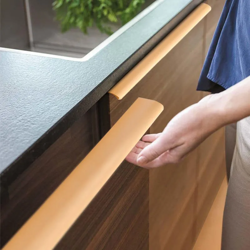aluminium cabinet handles