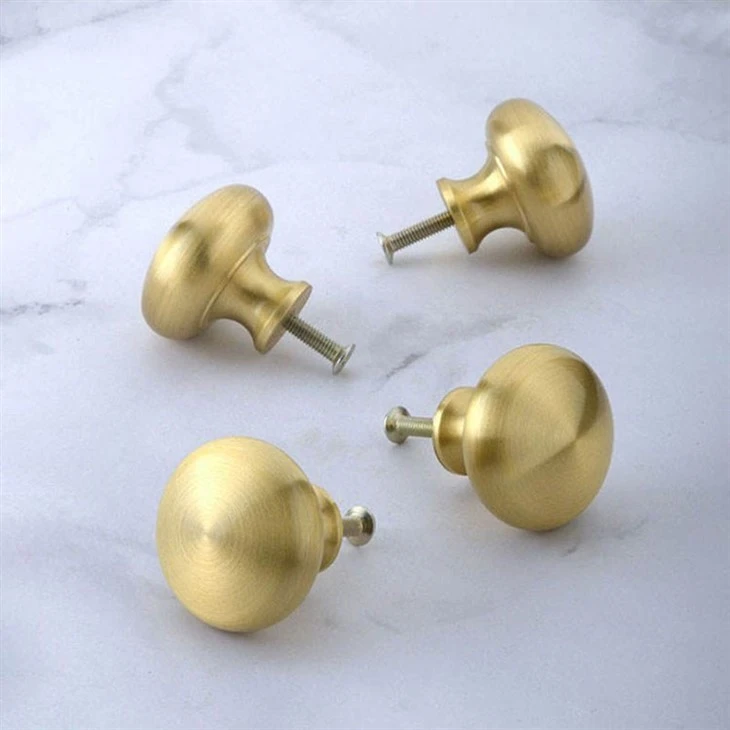 brass mushroom cabinet knobs-03